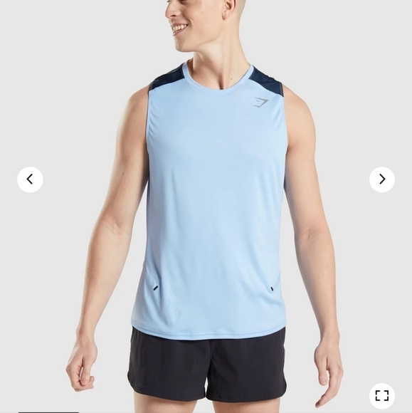 NWT GYMSHARK speed evolve moisture wicking tank - Picture 2 of 9